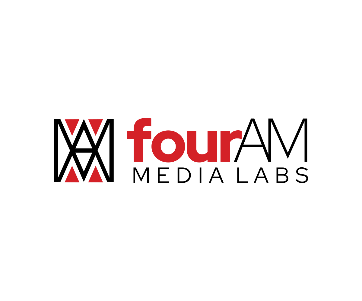 Logo Design by NancyTan for fourAM Media Labs | Design #31867443