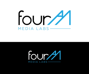 Logo Design by RaKu 2 for fourAM Media Labs | Design: #31864405