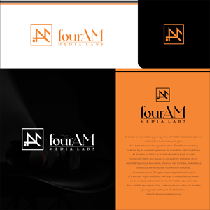 Logo Design by BLINDMOON for fourAM Media Labs | Design: #31838390