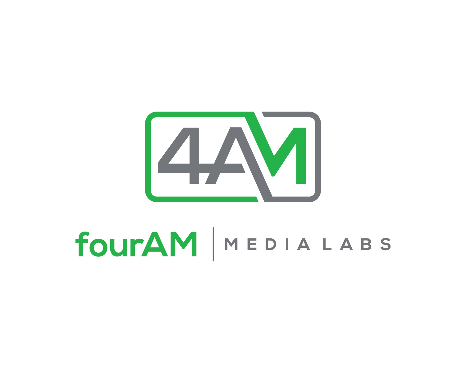 Logo Design by Atec for fourAM Media Labs | Design #31859106