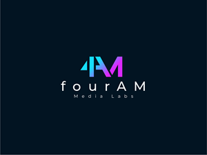 Logo Design by Owltive for fourAM Media Labs | Design: #31837653