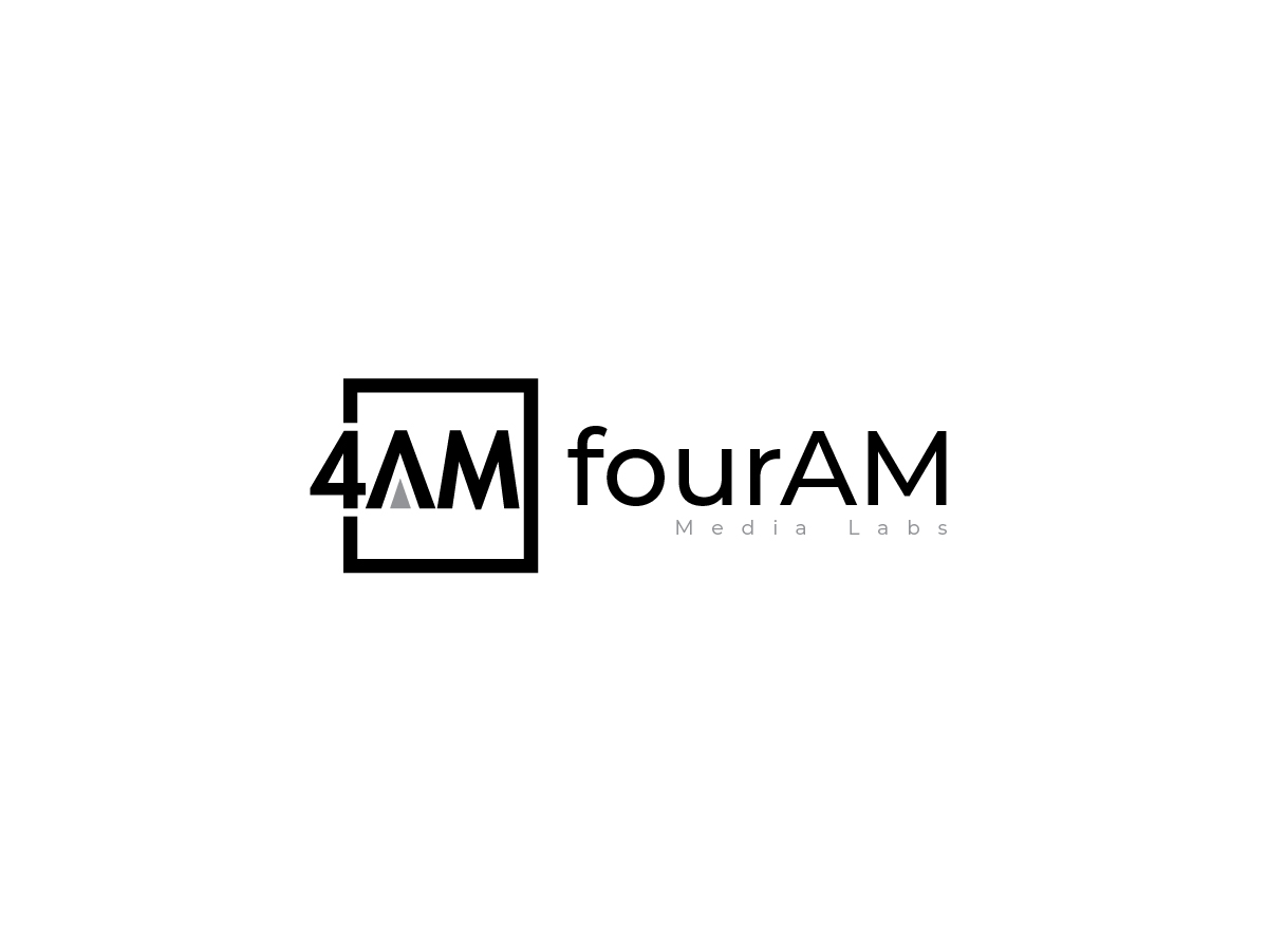 Logo Design by Owltive for fourAM Media Labs | Design #31837654