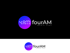 Logo Design by Owltive for fourAM Media Labs | Design: #31837947