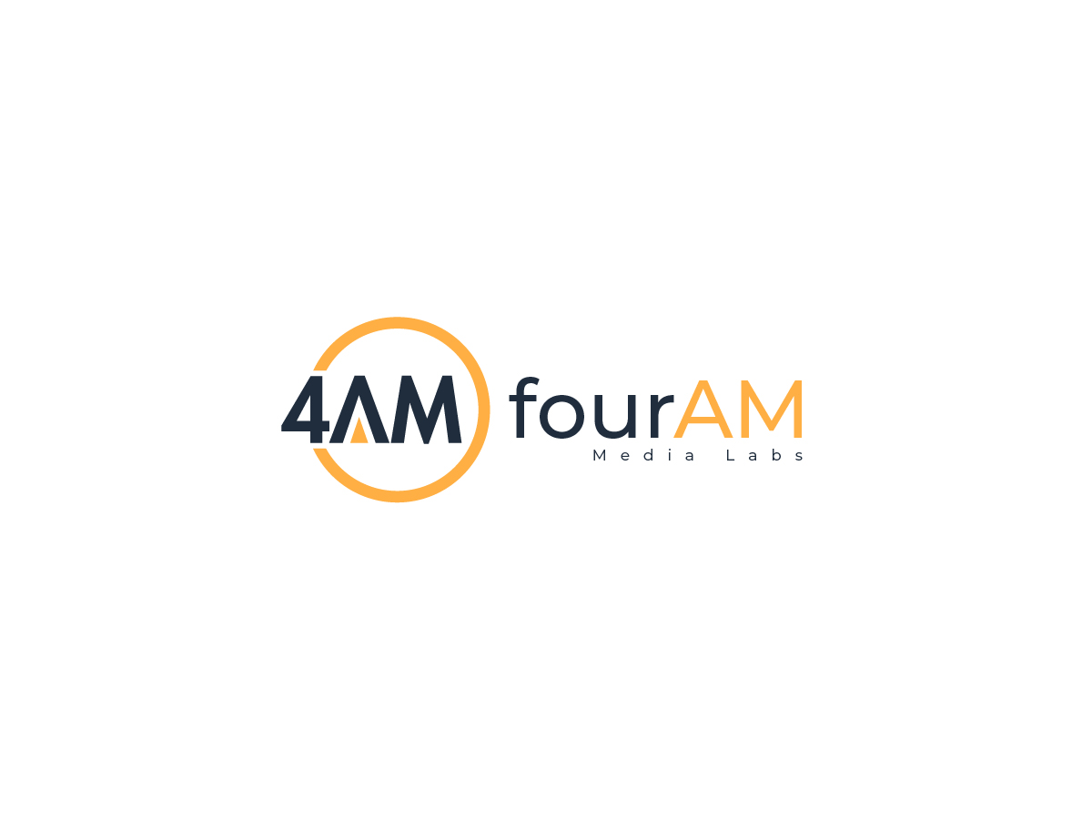 Logo Design by Owltive for fourAM Media Labs | Design #31837983