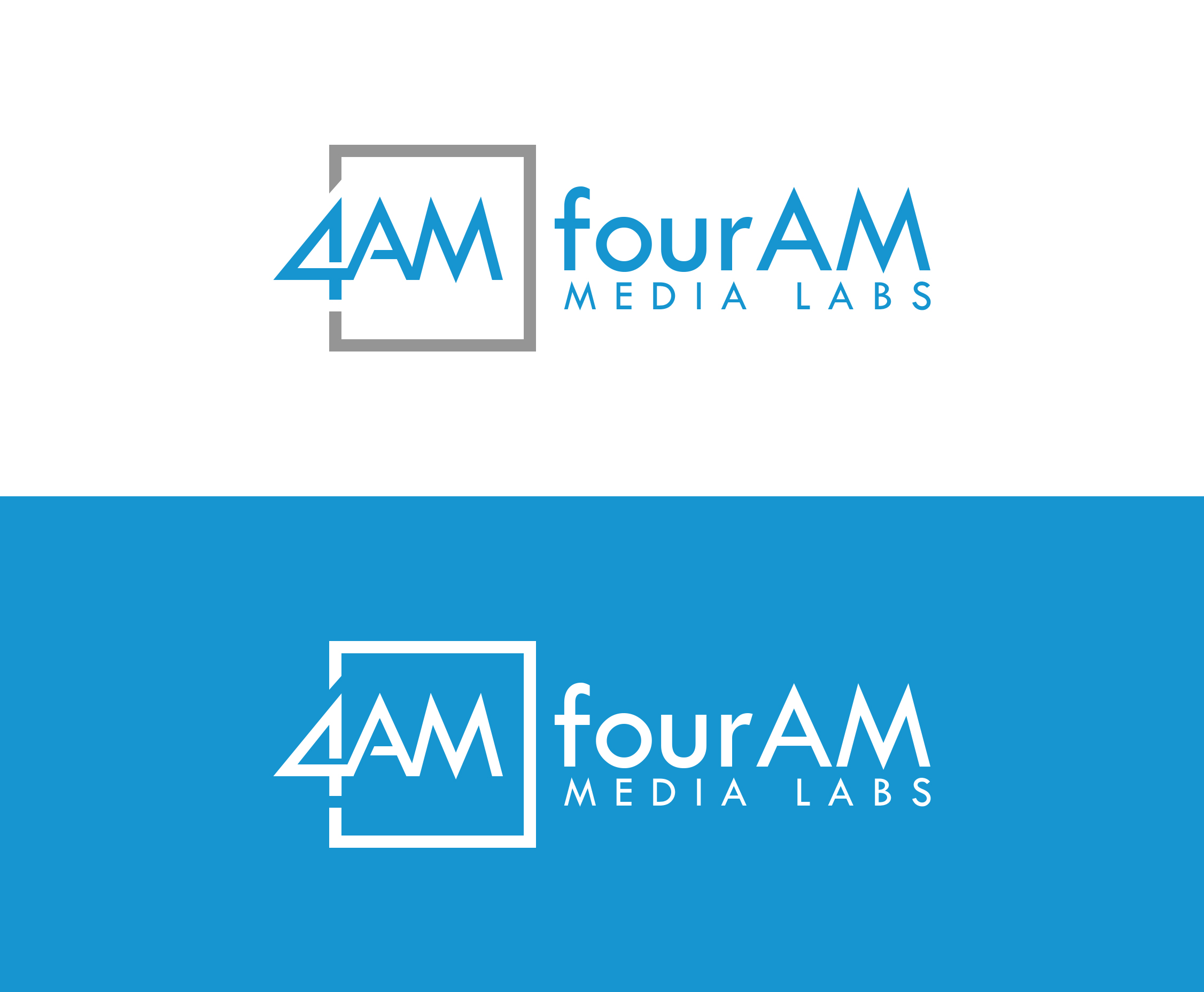 Logo Design by Soonia for fourAM Media Labs | Design #31837810
