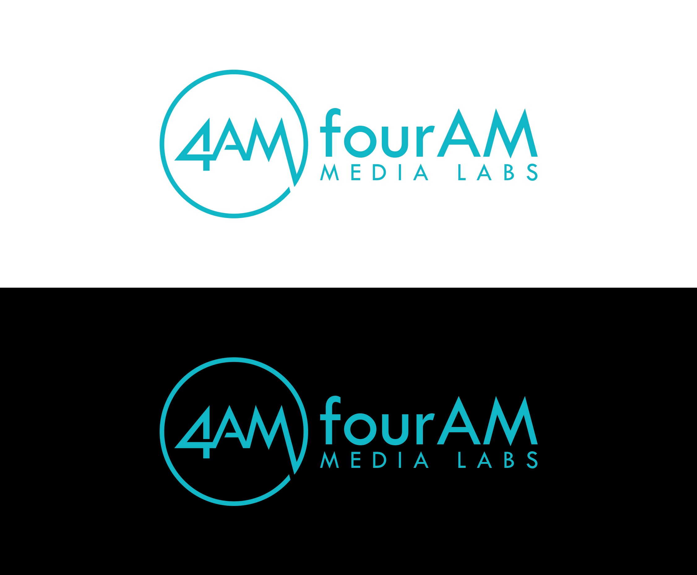 Logo Design by Soonia for fourAM Media Labs | Design #31837923