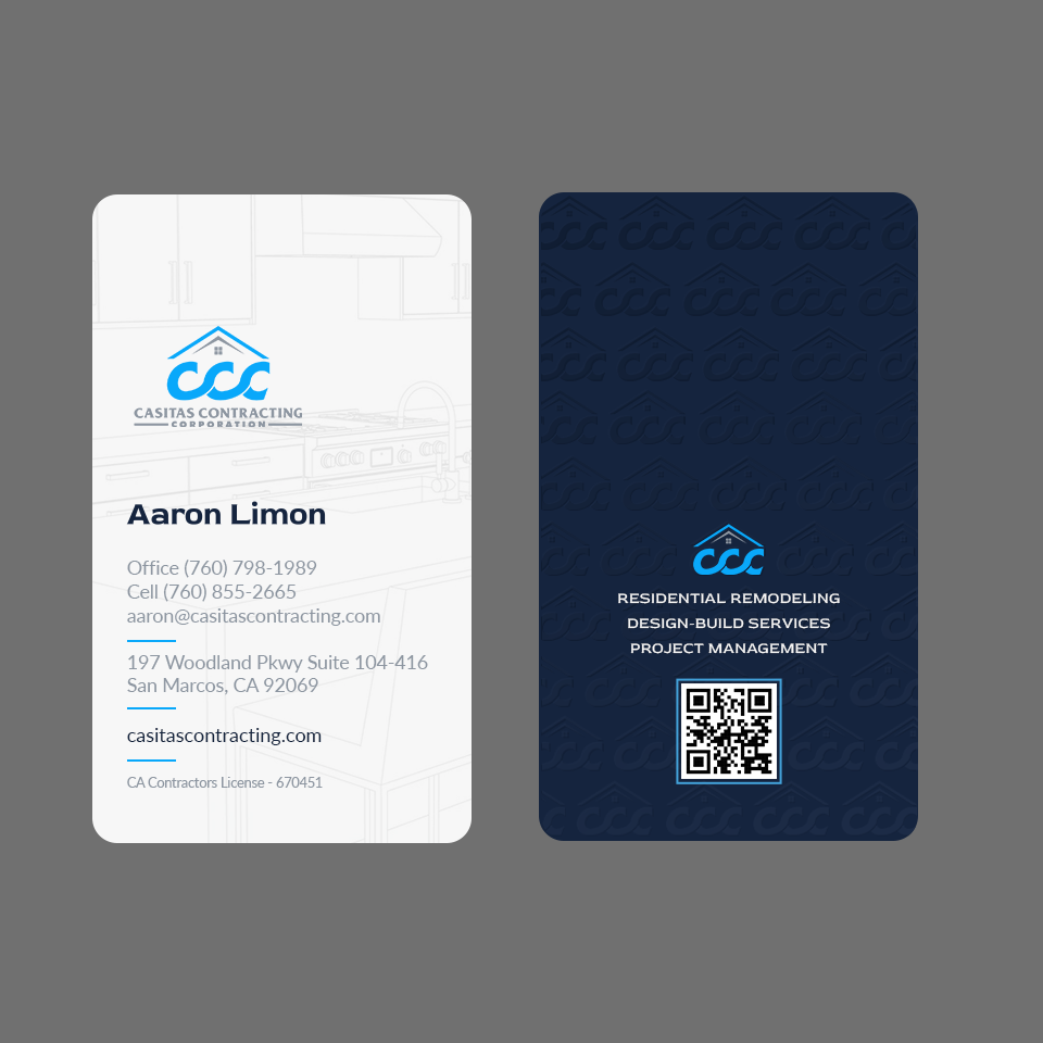 Business Card Design by Andrés Sebastián for this project | Design #32180101