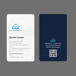 Business Card Design by Andrés Sebastián for this project | Design: #32180101
