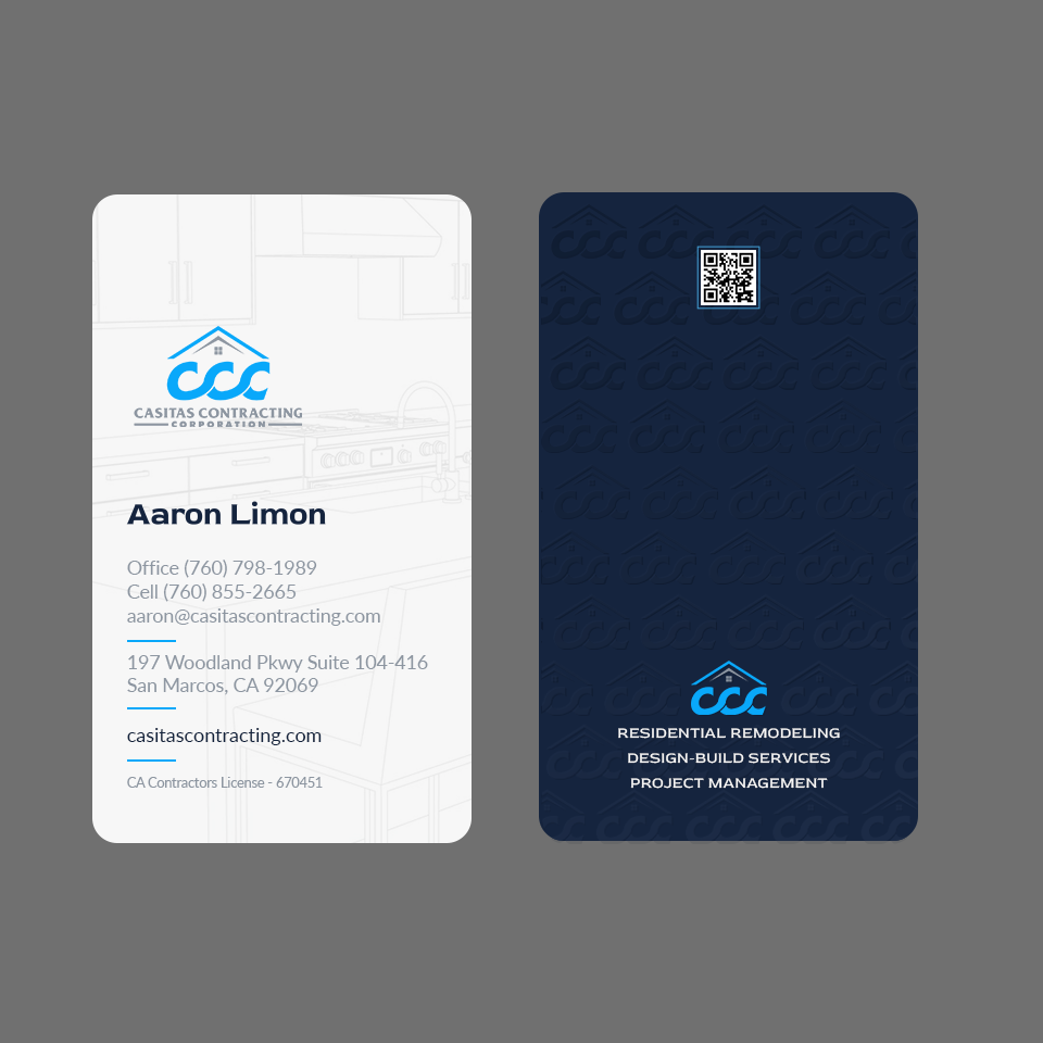 Business Card Design by Andrés Sebastián for this project | Design #32185963