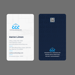 Business Card Design by Andrés Sebastián for this project | Design: #32185963