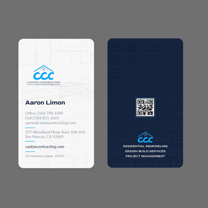 Business Card Design by Andrés Sebastián for this project | Design: #32186001