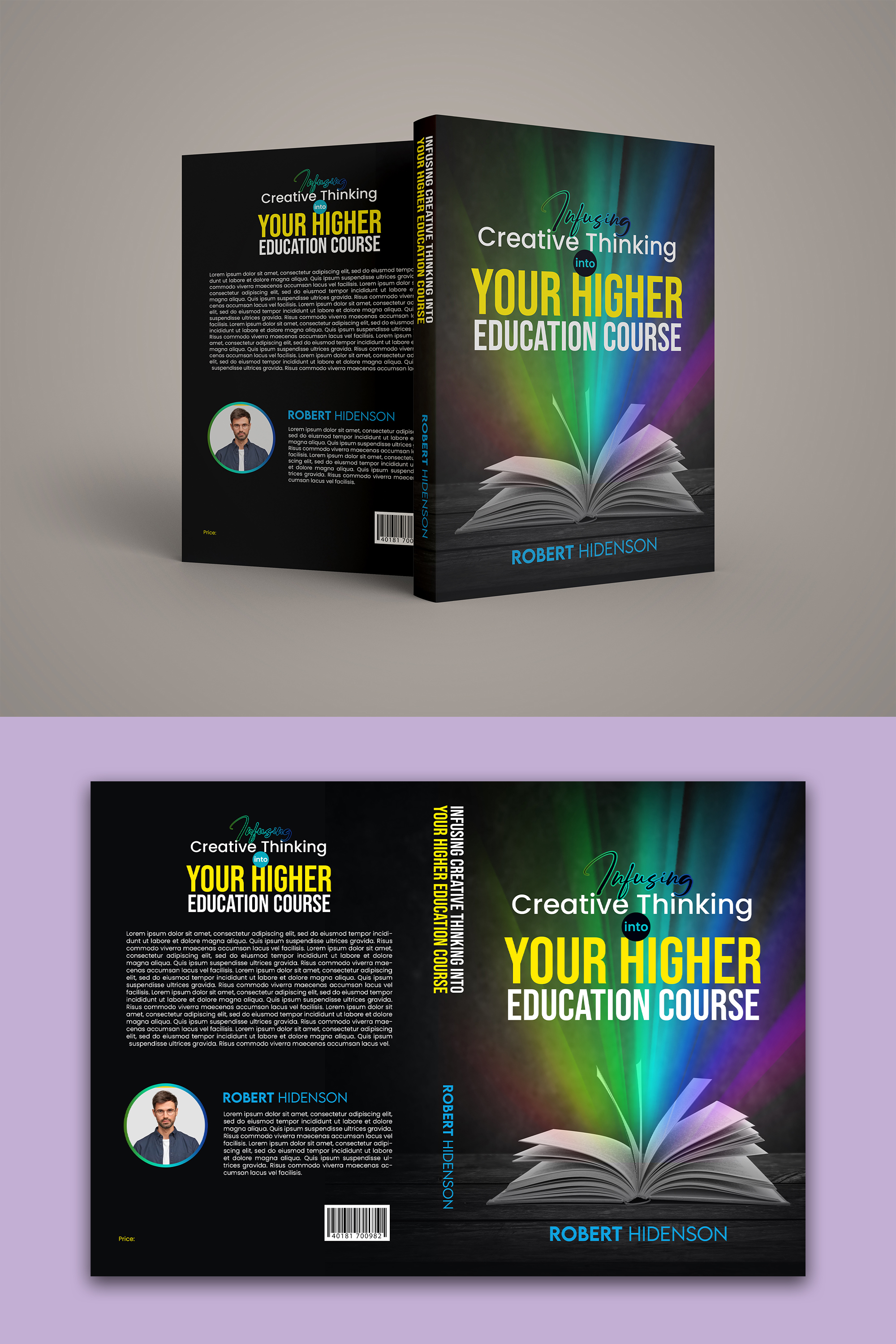Book Cover Design by ArtHive for creativity and education | Design #31846869
