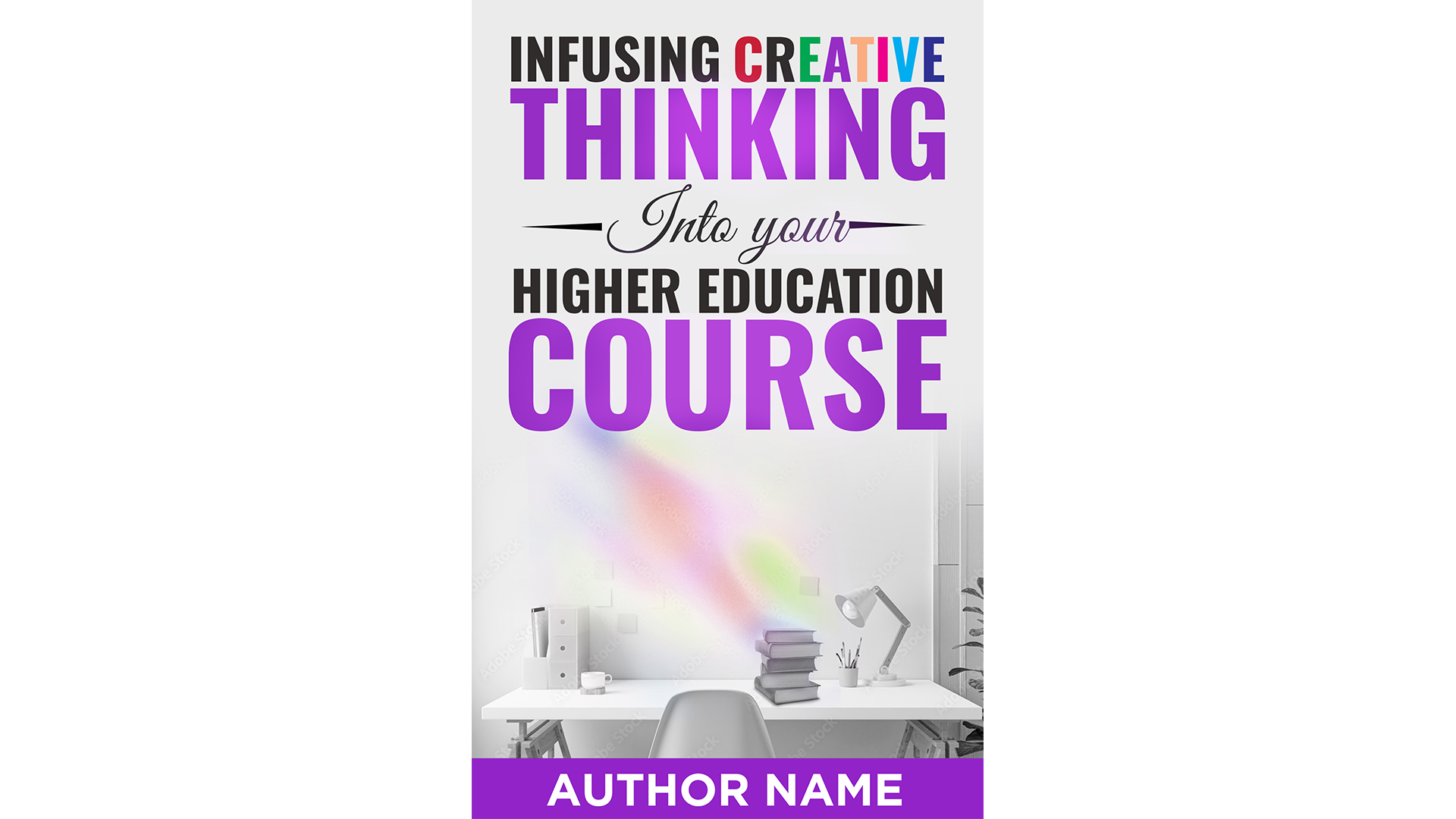 Diseño de portada de libro por Saimm_Ahmed para creativity and education | Diseño #31839076