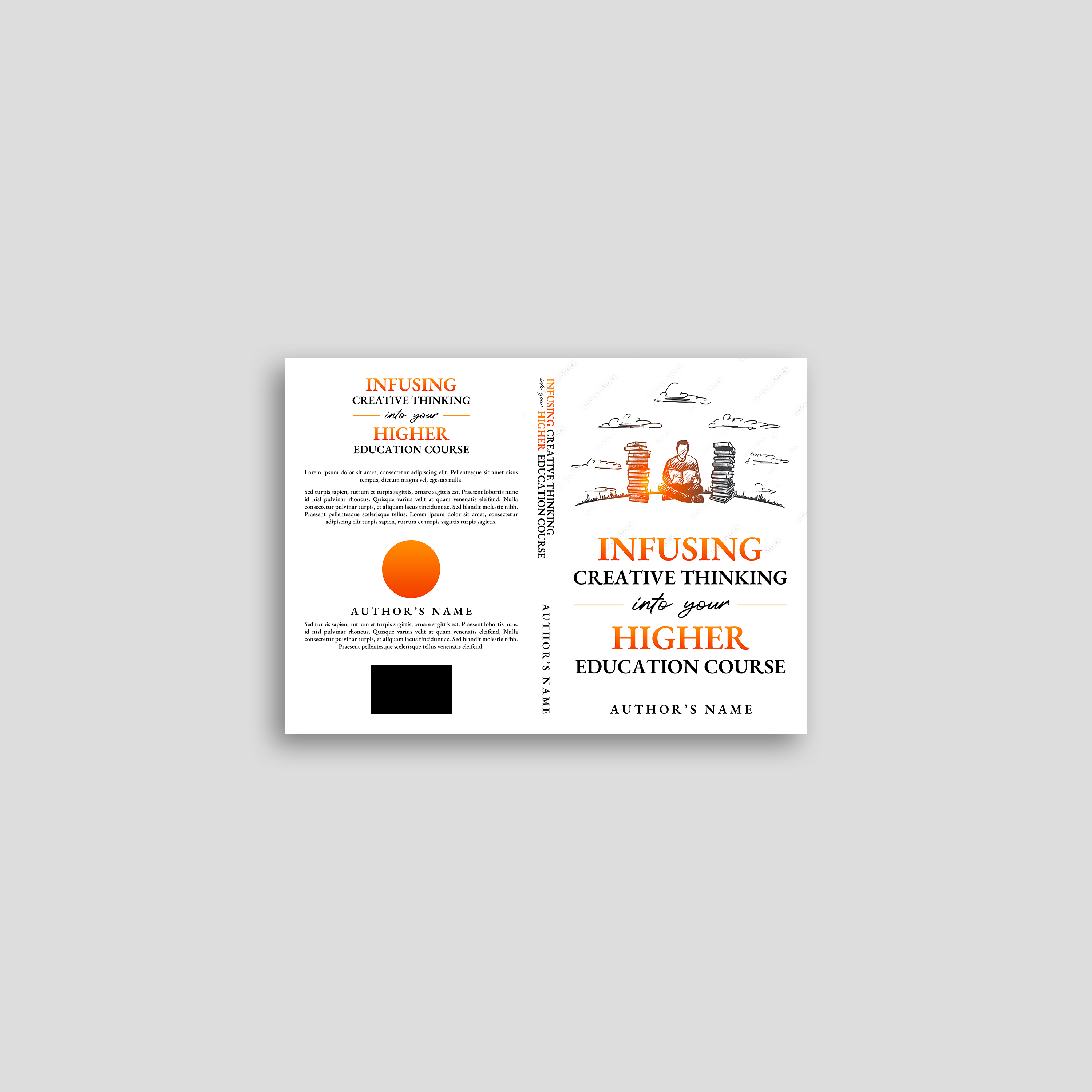 Book Cover Design by Hide^^ for creativity and education | Design #31840717
