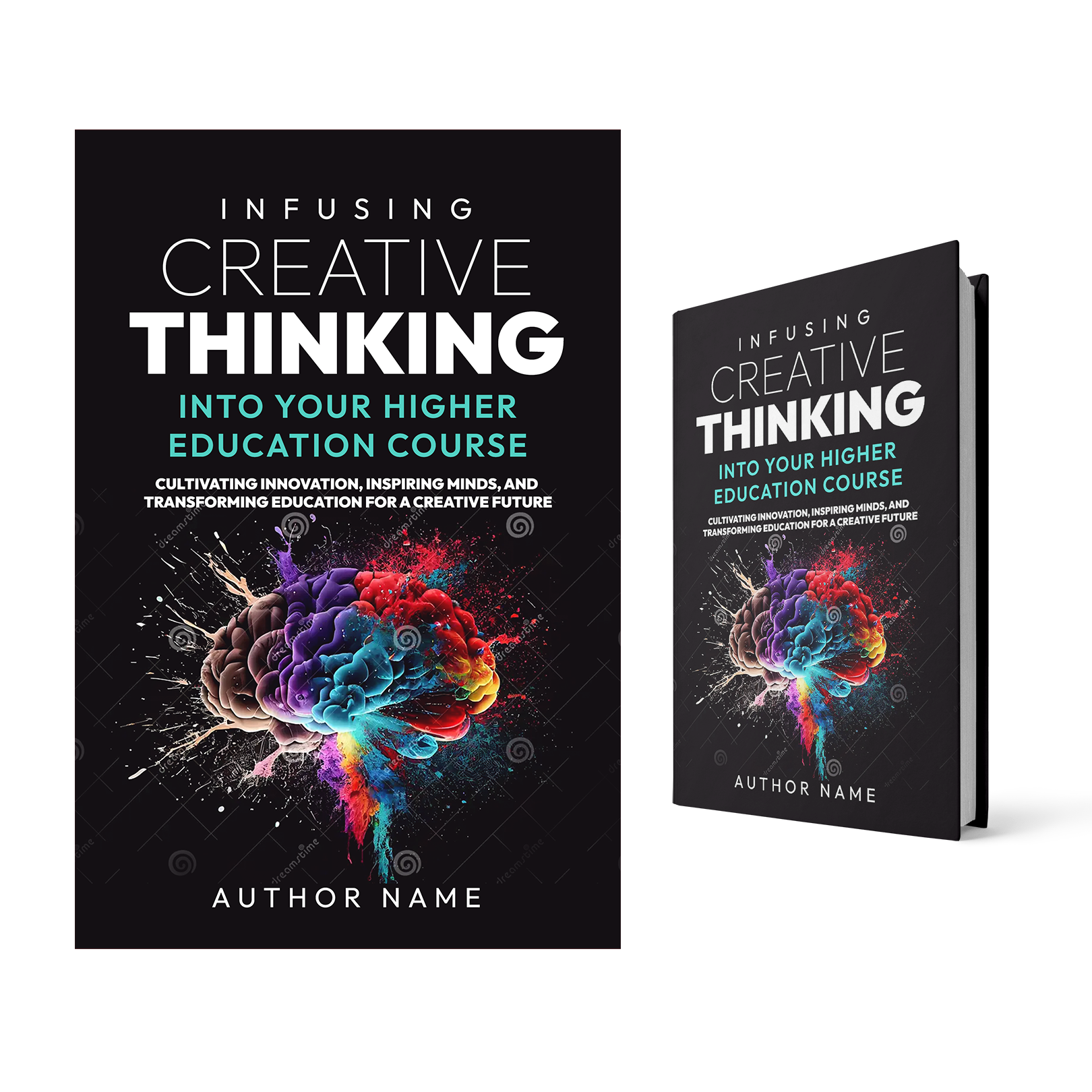 Book Cover Design by Azmat for creativity and education | Design #31868407