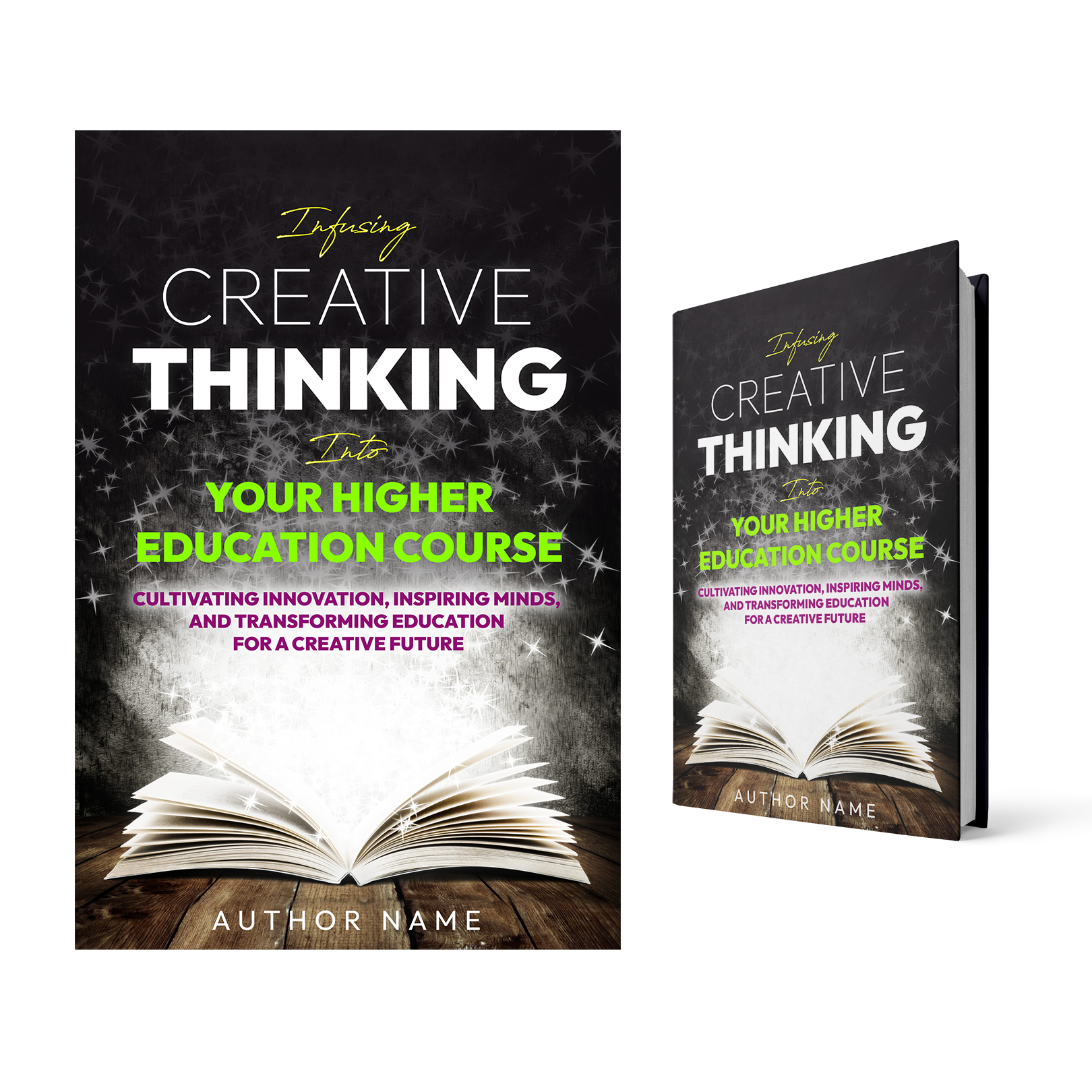 Book Cover Design by Azmat for creativity and education | Design #31868972