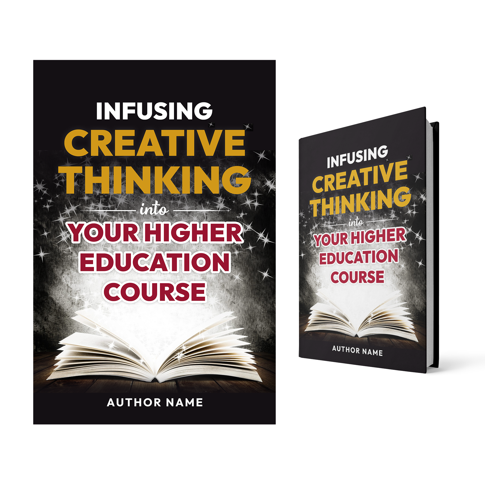 Book Cover Design by Azmat for creativity and education | Design #31883075