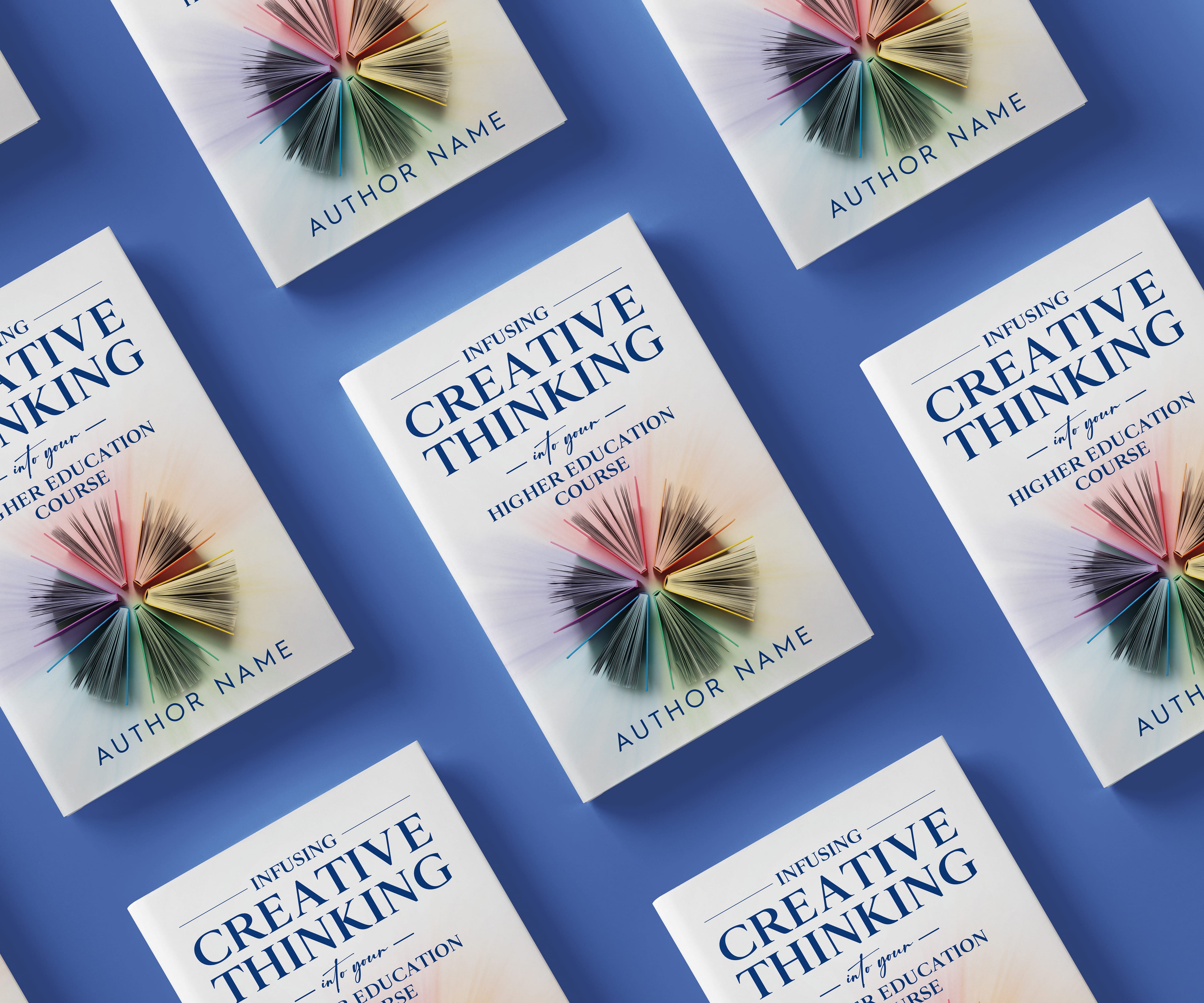 Elegant, Playful, education Book Cover Design for creativity and ...