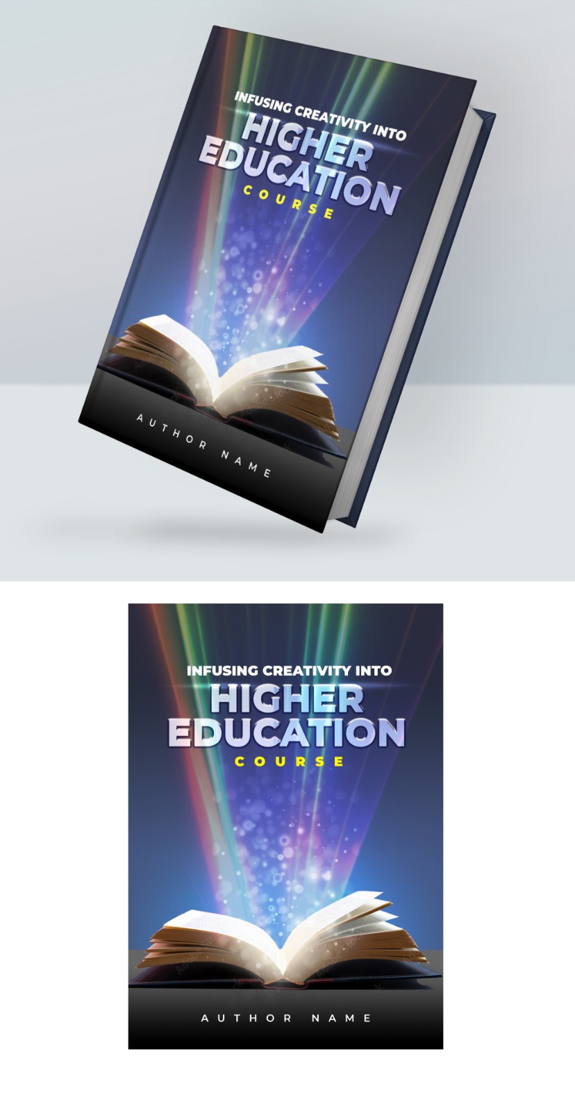 Book Cover Design by Dzhafir for creativity and education | Design #31887645