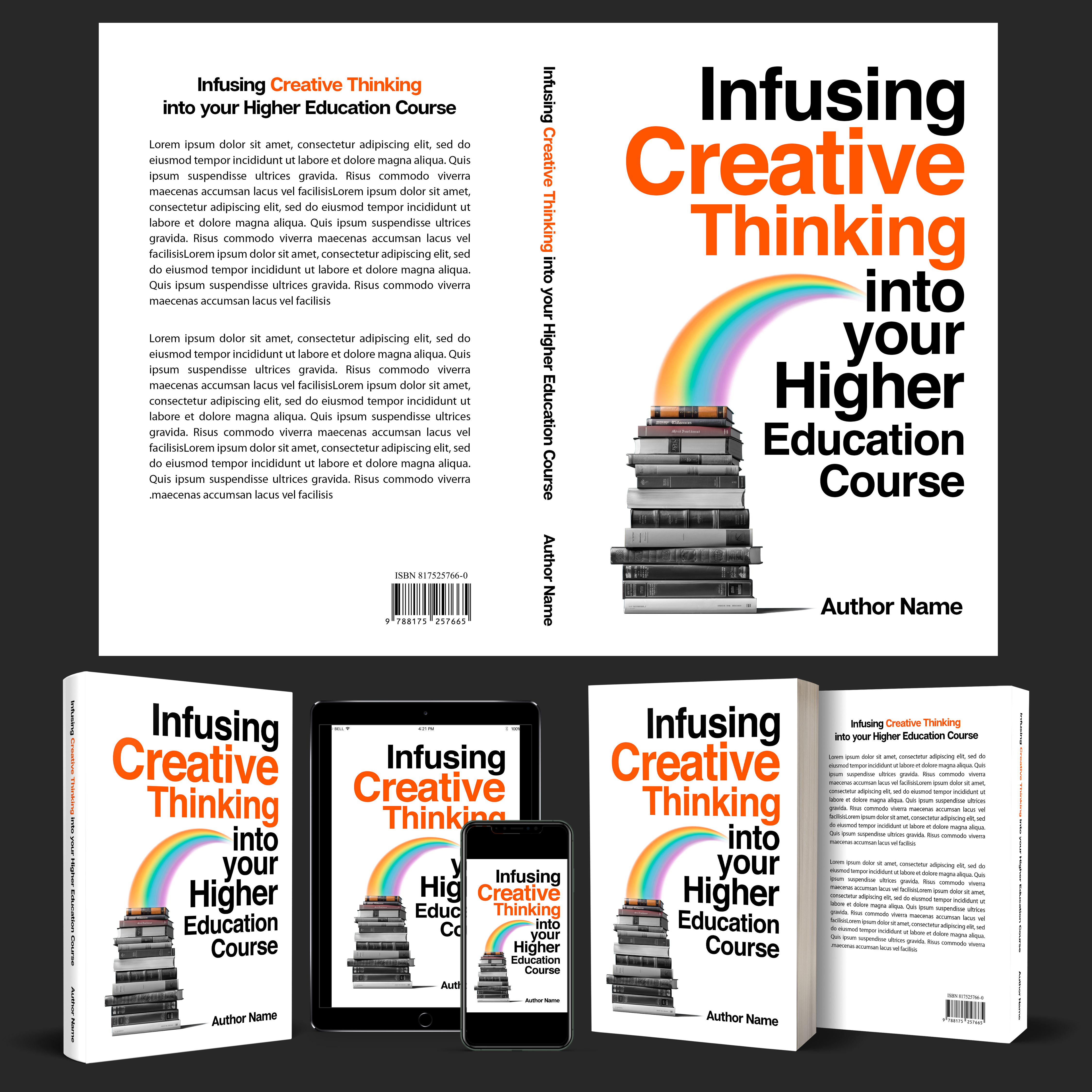 Book Cover Design by aj for creativity and education | Design #31843352