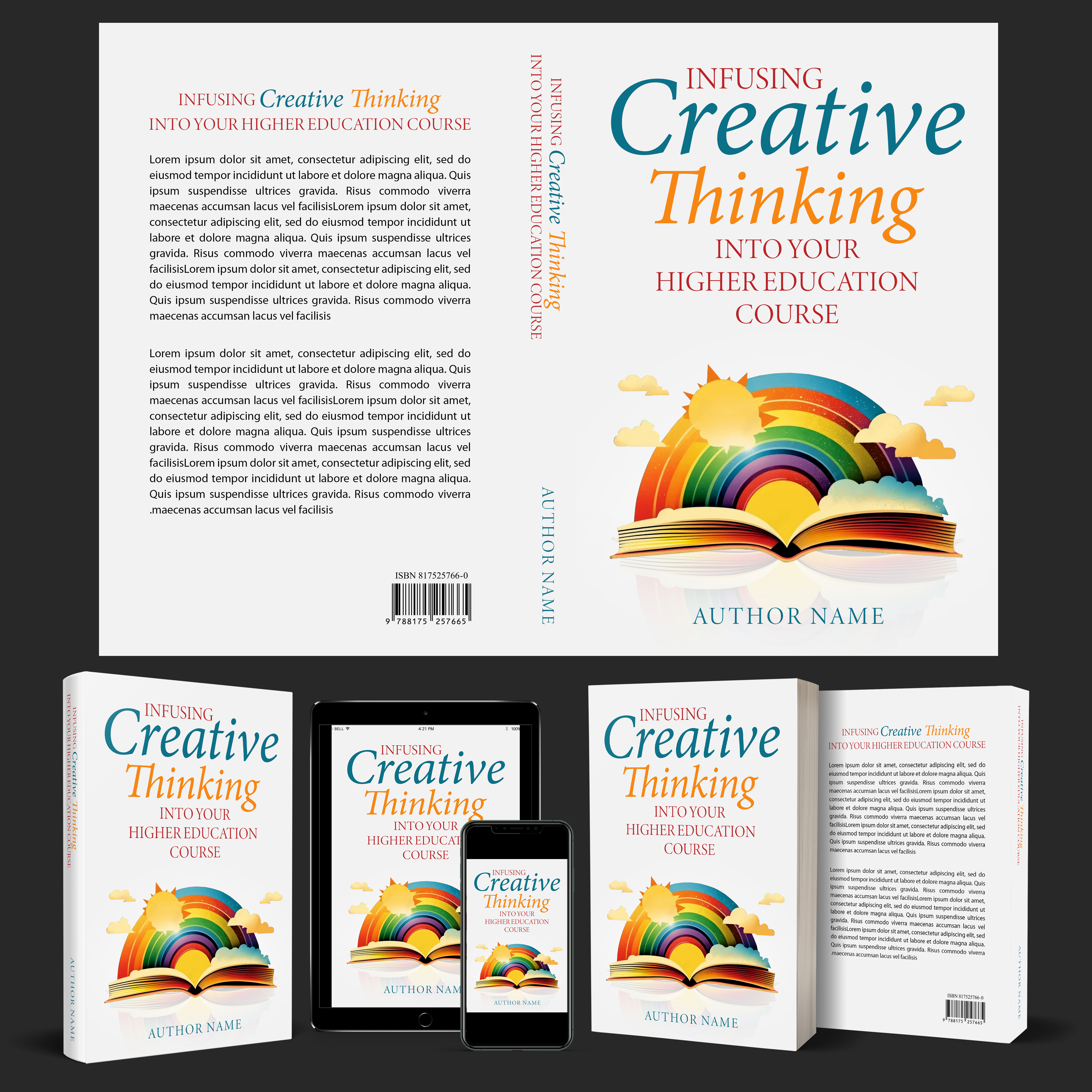 Book Cover Design by aj for creativity and education | Design #31866001