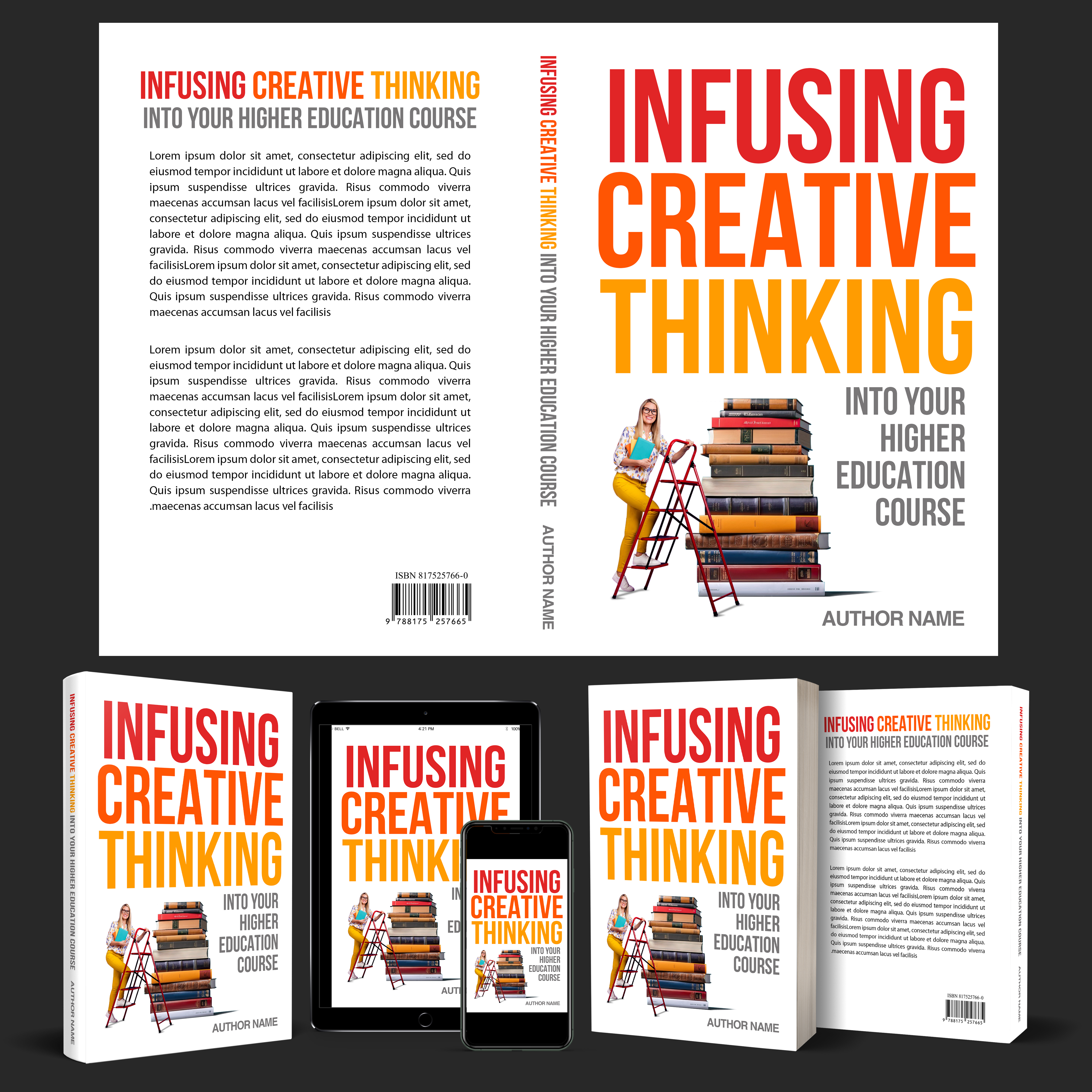 Book Cover Design by aj for creativity and education | Design #31866002