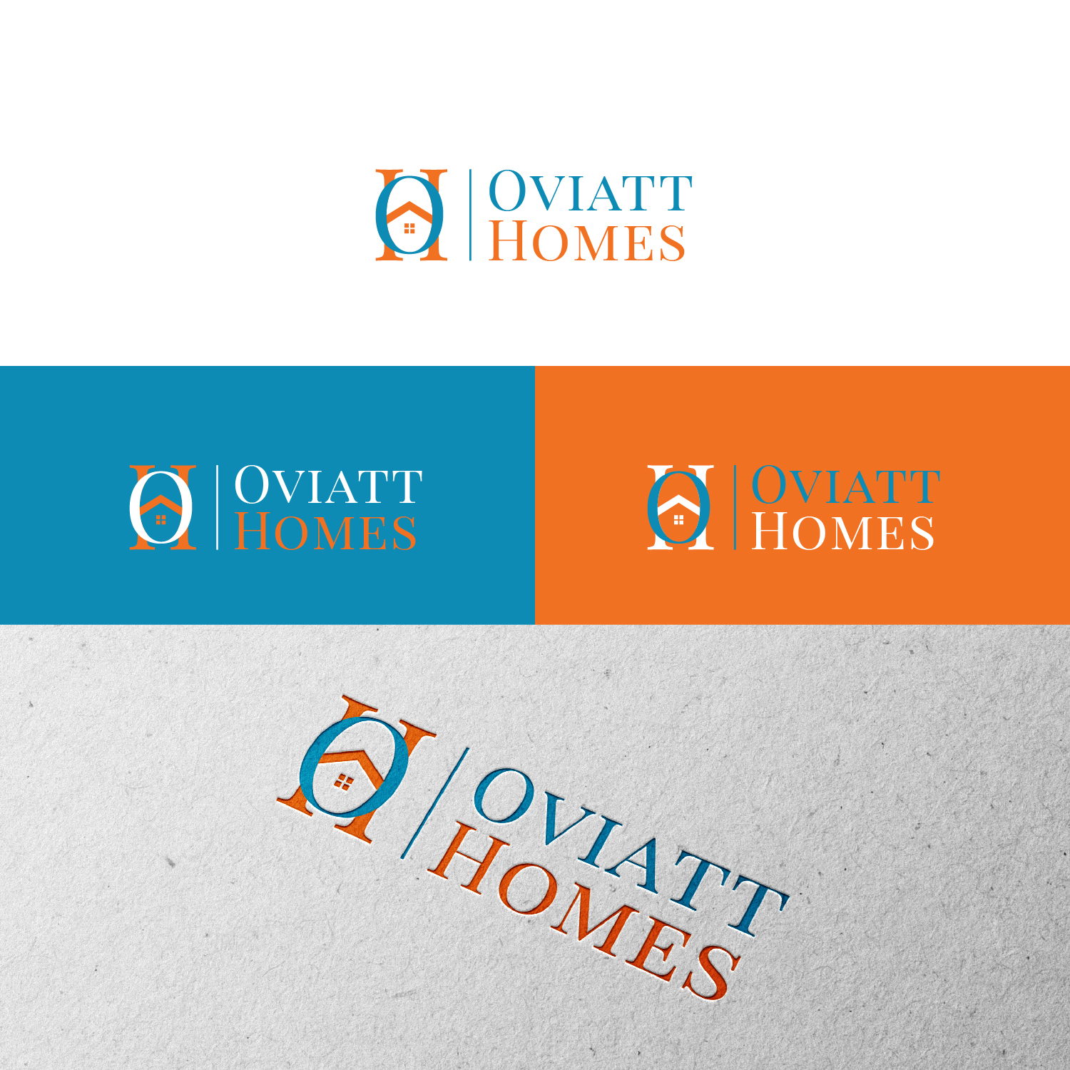 Logo Design by S.H Designs for Oviatt Homes | Design #31874357