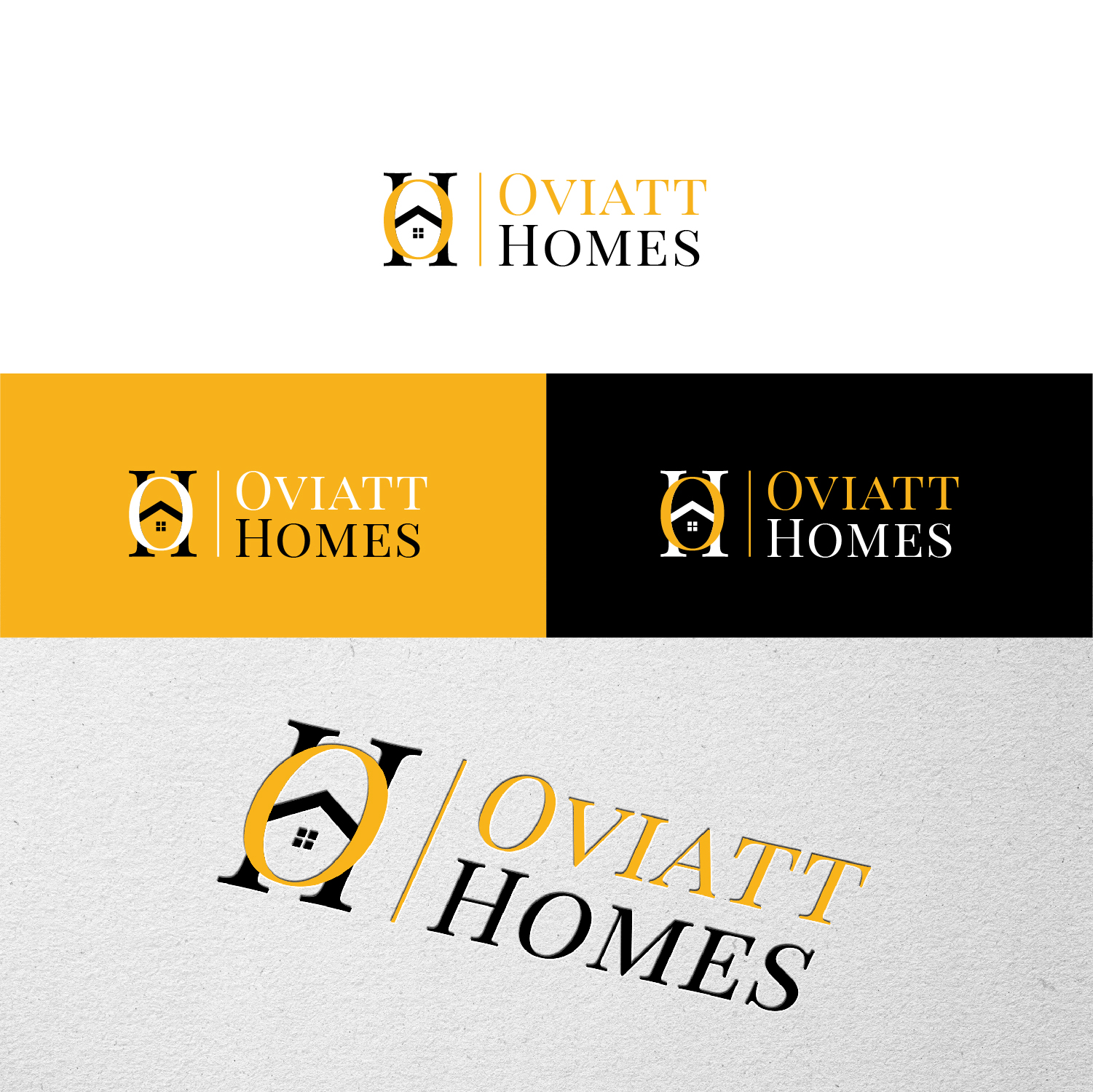 Logo-Design von S.H Designs für Oviatt Homes | Design #31874365