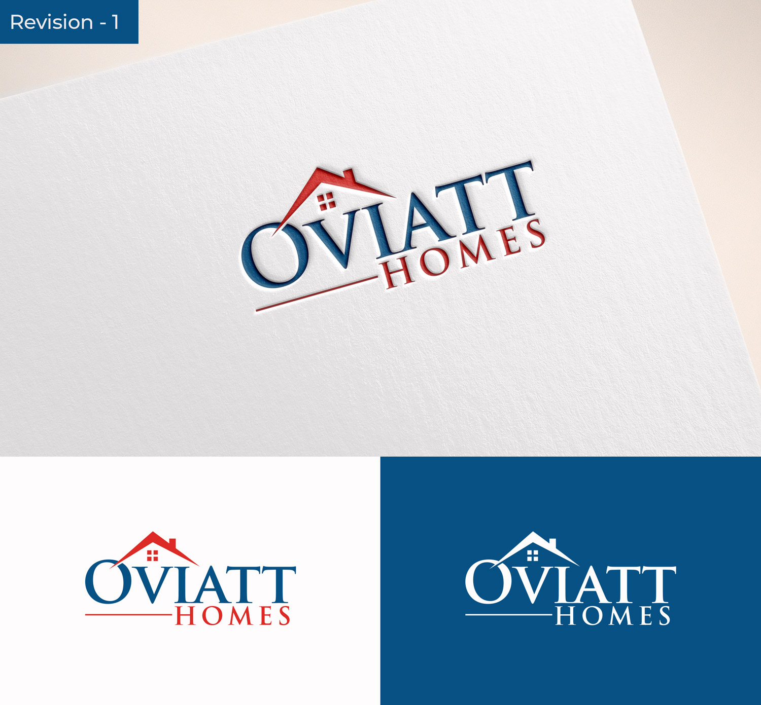 Logo Design by M Art & Design for Oviatt Homes | Design #31909888