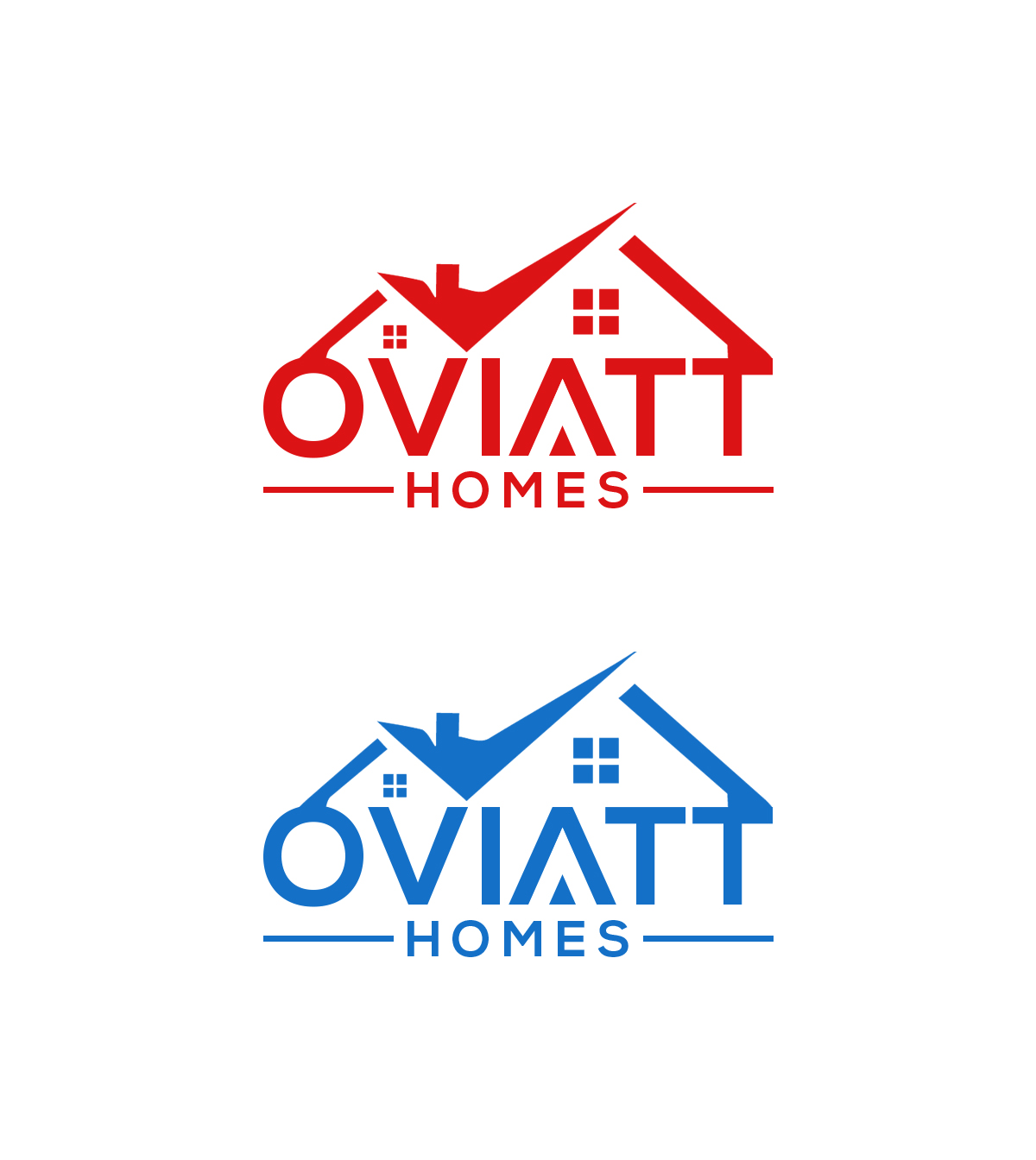 Logo Design by Rahmina for Oviatt Homes | Design #31842706