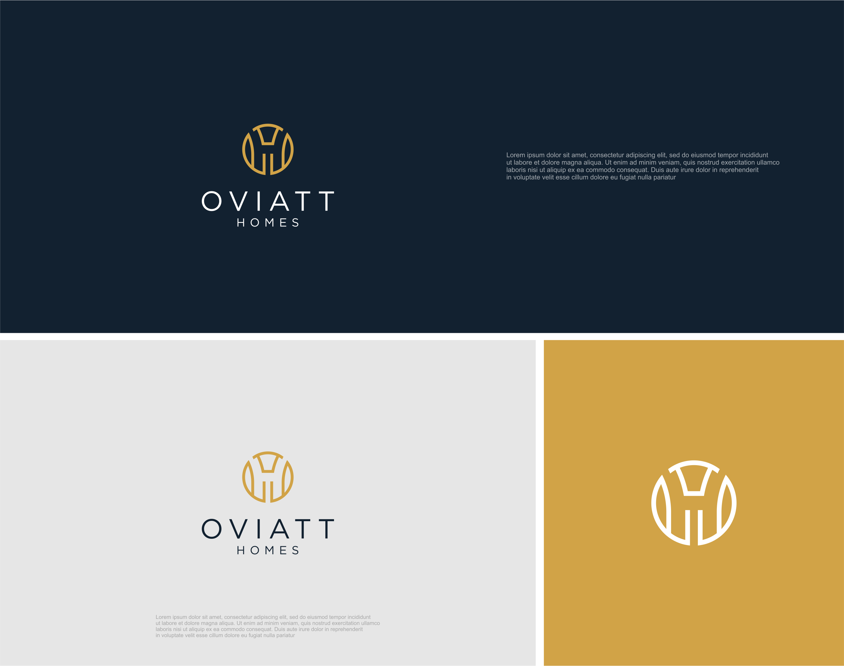Diseño de Logo por MONOGRAPH para Oviatt Homes | Diseño #31845369