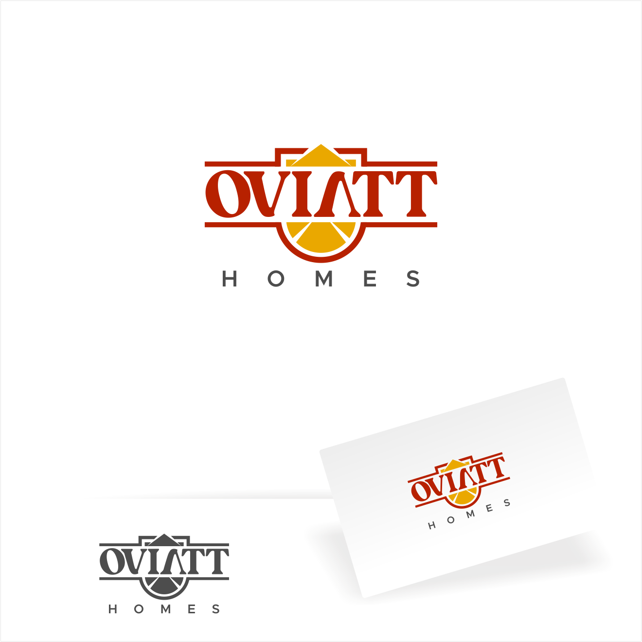 Logo-Design von Arham Hidayat für Oviatt Homes | Design #31867381