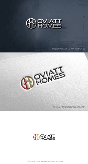 Logo Design by zebronicgraphic for Oviatt Homes | Design: #31873639