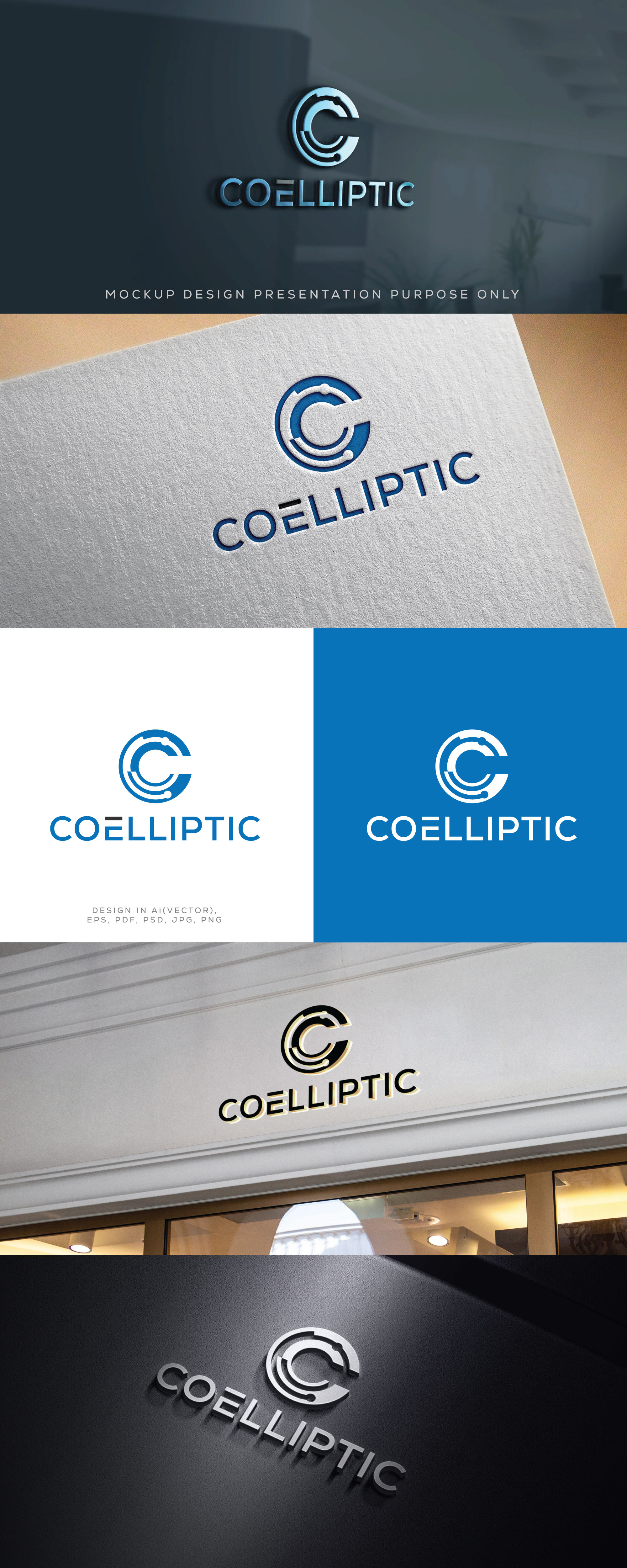 Diseño de Logo por MD Kausar Ali para Coelliptic d.o.o. | Diseño #31847714