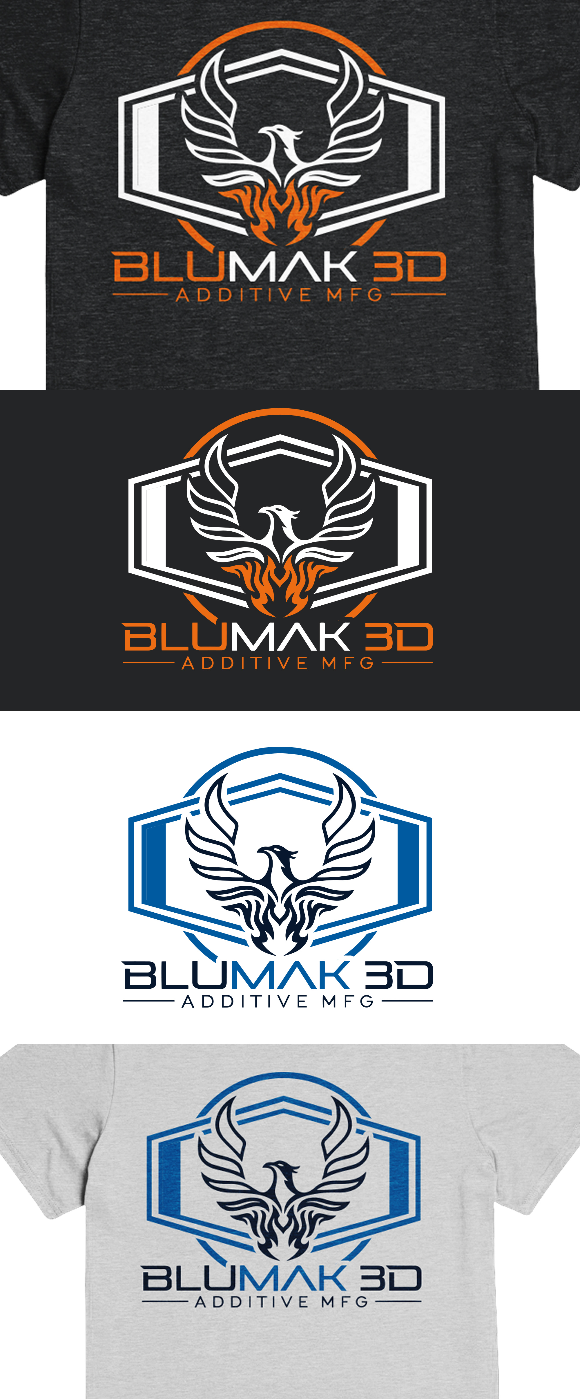 T-shirt Design by Teespixels for BluMak 3D | Design #31840308