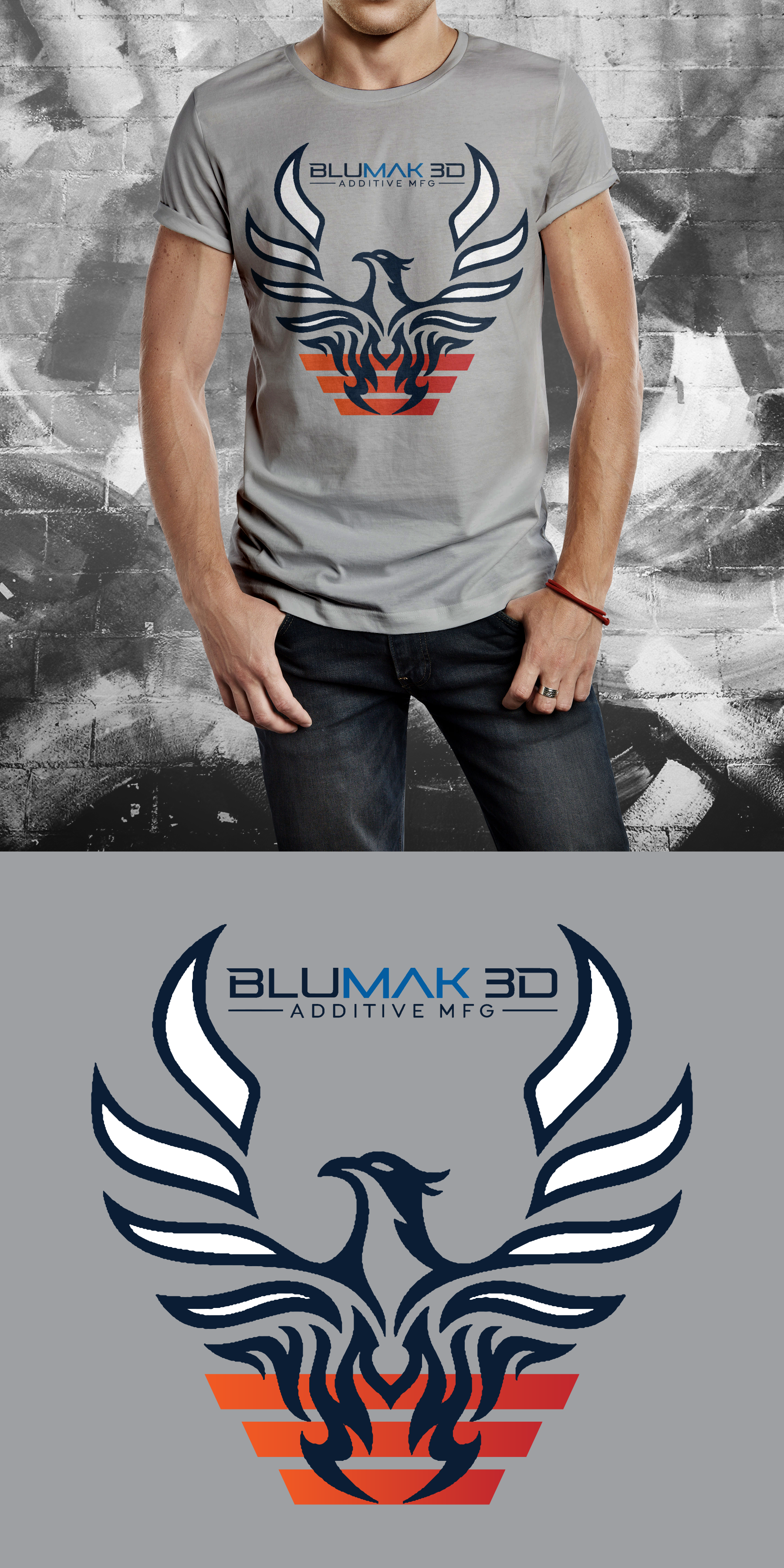 T-shirt Design by Oleksandr Tovarkov for BluMak 3D | Design #31867313