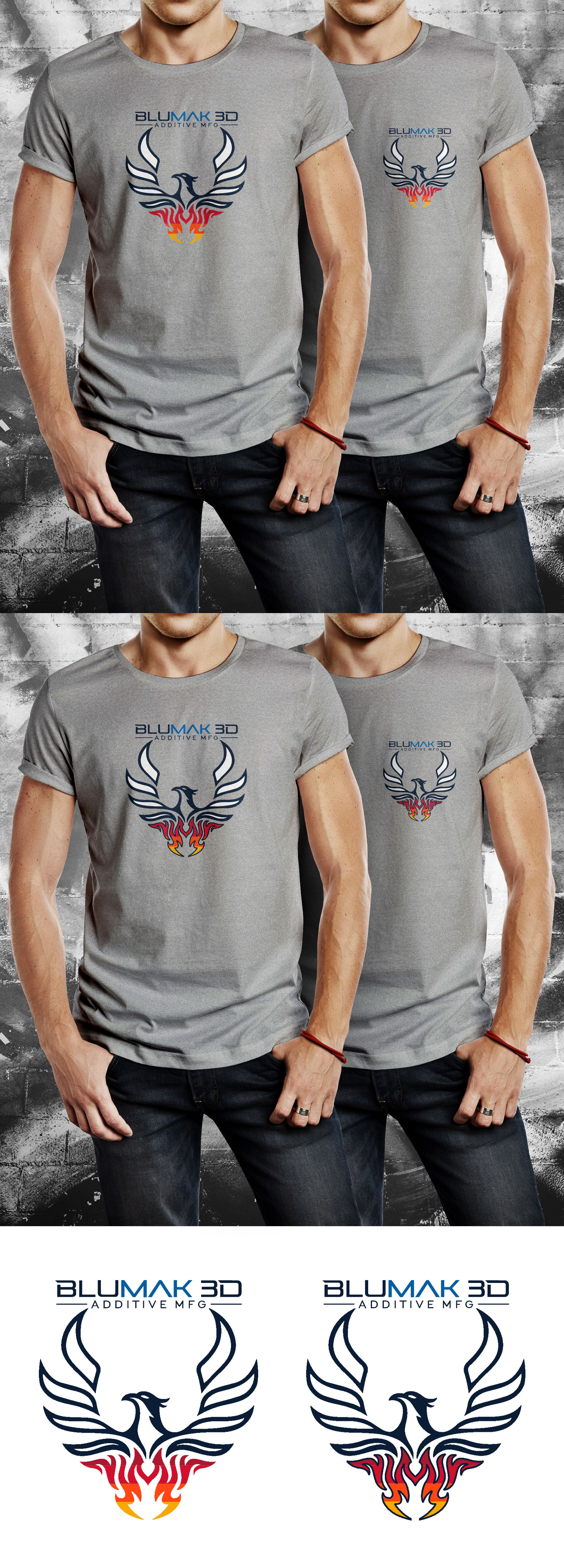 Diseño de Camiseta por Oleksandr Tovarkov para BluMak 3D | Diseño #31877517