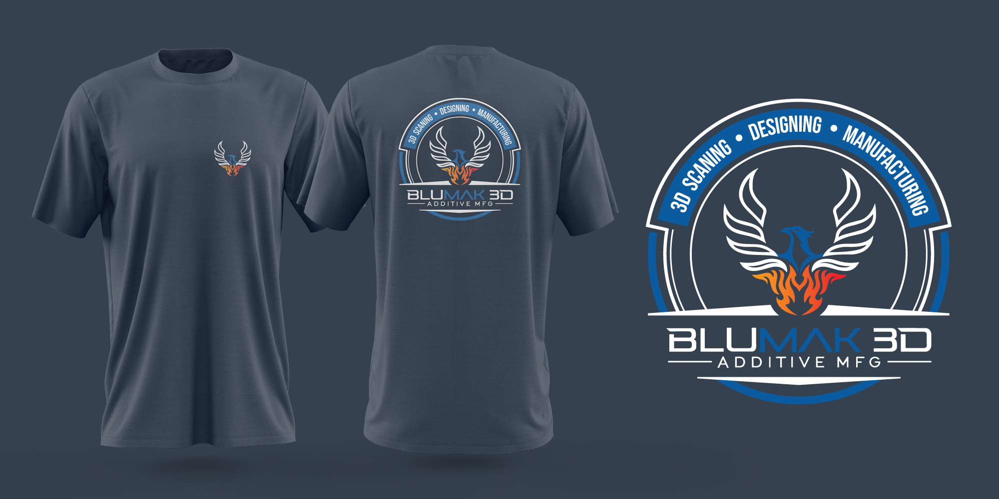 Diseño de Camiseta por Risallah para BluMak 3D | Diseño #31851227