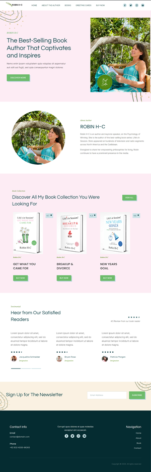 Web Design by WahDesign for Humans Winning at Life | Design: #31868030