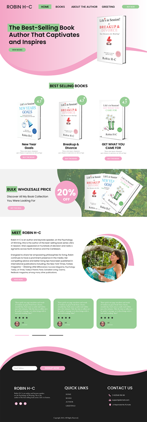 Web Design by WahDesign for Humans Winning at Life | Design: #31868850