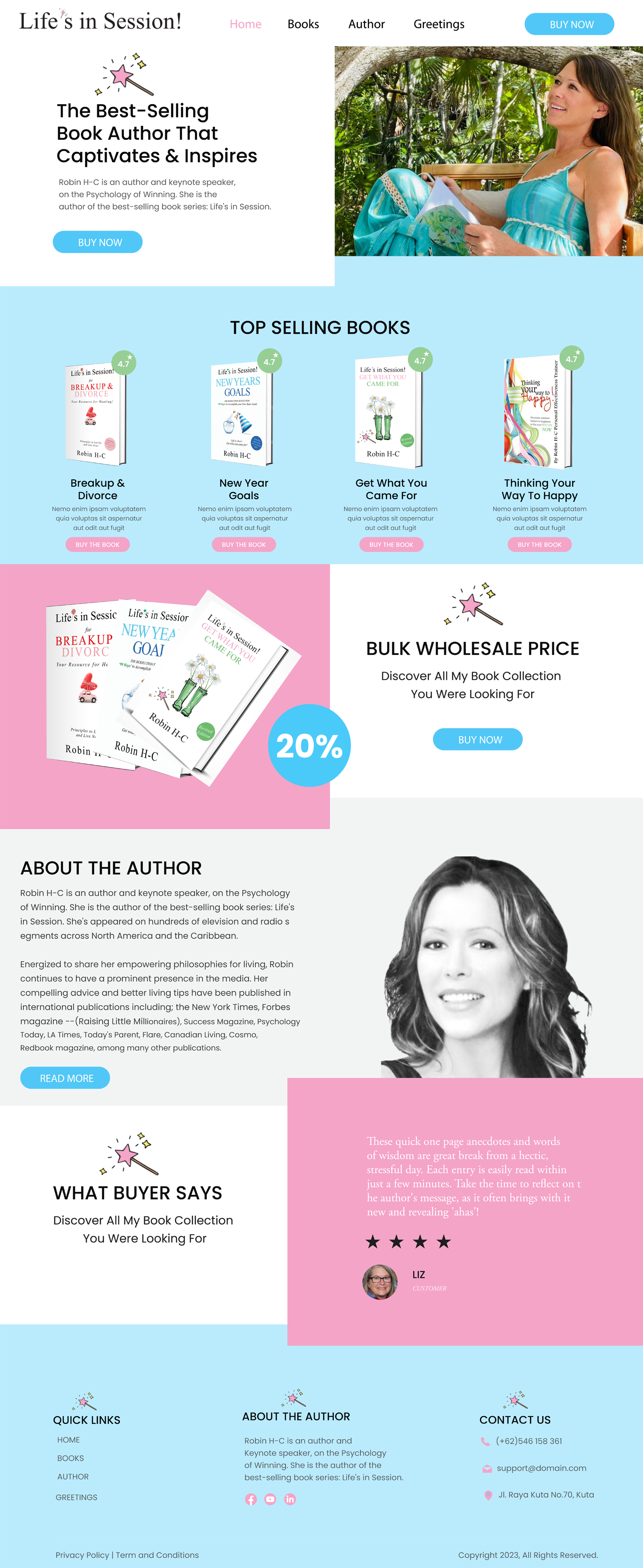 Web Design by WahDesign for Humans Winning at Life | Design #31876310