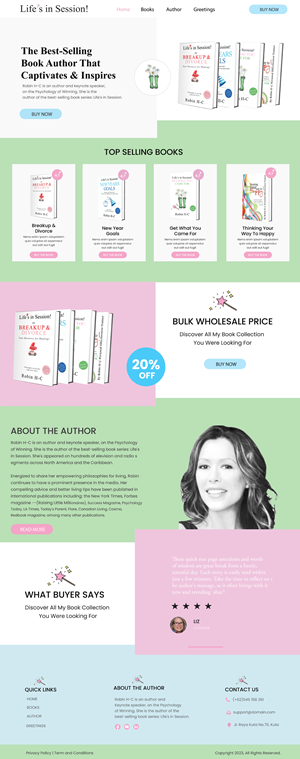 Web Design par WahDesign pour Humans Winning at Life | Design : #31929515