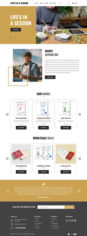 Web Design by pb for Humans Winning at Life | Design: #31844230