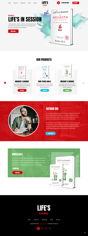 Web Design by pb for Humans Winning at Life | Design: #31844233