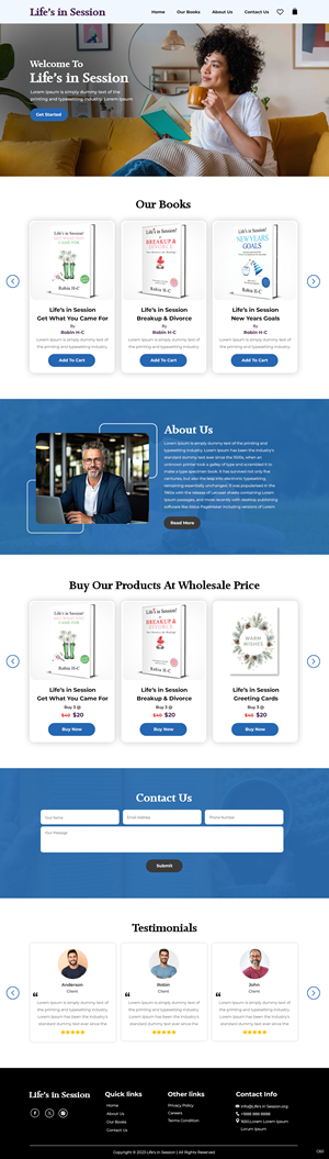 Web Design par pb pour Humans Winning at Life | Design : #31844236