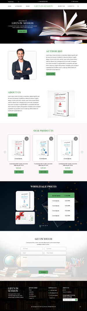 Web Design par pb pour Humans Winning at Life | Design : #31849901