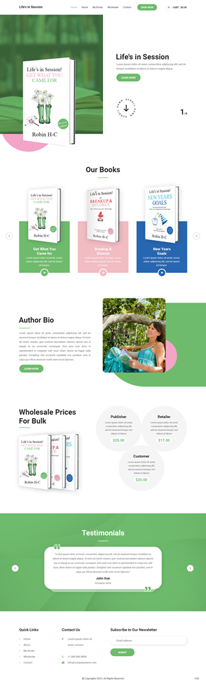 Web Design by pb for Humans Winning at Life | Design: #31879153