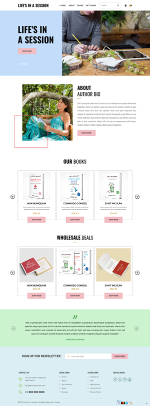 Web Design by pb for Humans Winning at Life | Design: #31879155