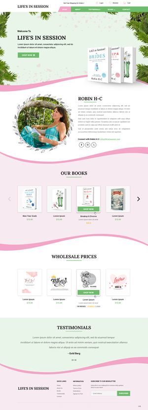 Web Design by pb for Humans Winning at Life | Design: #31879160