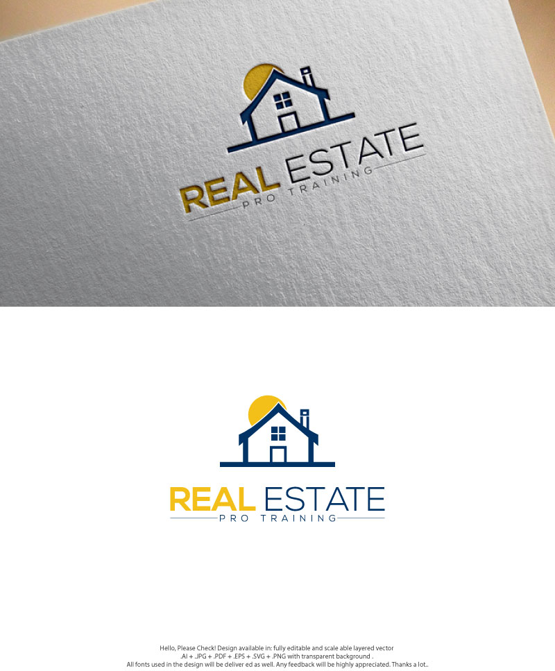Logo Design by skart for Real Estate Pro Training | Design #31861139